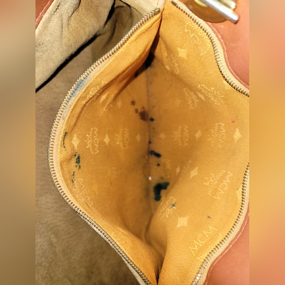 MCM Cognac Tote w Chain/Leather straps - Picture 16 of 16